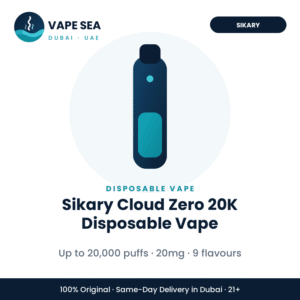 Sikary Cloud Zero 20K Disposable Vape – Vape Sea Dubai