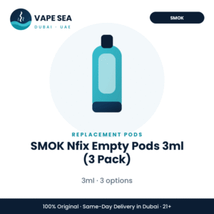 SMOK Nfix Empty Pods 3ml (3 Pack) – Vape Sea Dubai