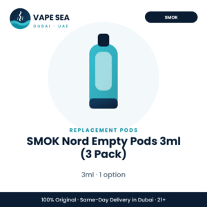 SMOK Nord Empty Pods 3ml (3 Pack) – Vape Sea Dubai