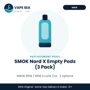 SMOK Nord X Empty Pods (3 Pack) – Vape Sea Dubai