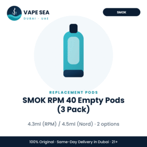 SMOK RPM 40 Empty Pods (3 Pack) – Vape Sea Dubai