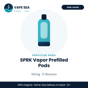 SPRK Vapor Prefilled Pods – Vape Sea Dubai