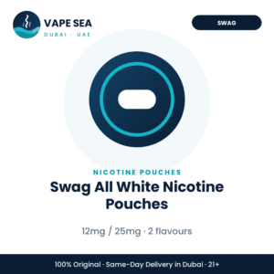 Swag All White Nicotine Pouches – Vape Sea Dubai