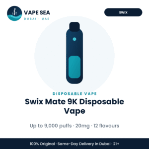 Swix Mate 9K Disposable Vape – Vape Sea Dubai
