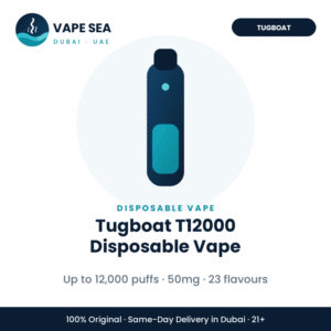 Tugboat T12000 Disposable Vape – Vape Sea Dubai