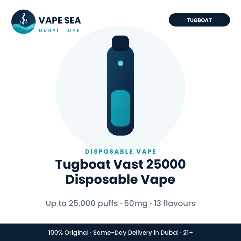 Tugboat Vast 25000 Disposable Vape – Vape Sea Dubai