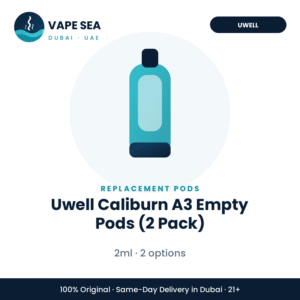 Uwell Caliburn A3 Empty Pods (2 Pack) – Vape Sea Dubai