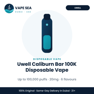 Uwell Caliburn Bar 100K Disposable Vape – Vape Sea Dubai
