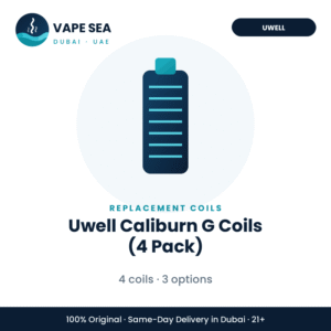 Uwell Caliburn G Coils (4 Pack) – Vape Sea Dubai