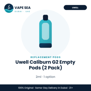 Uwell Caliburn G2 Empty Pods (2 Pack) – Vape Sea Dubai