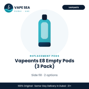 Vapeants E8 Empty Pods (3 Pack) – Vape Sea Dubai