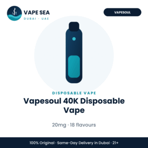 Vapesoul 40K Disposable Vape – Vape Sea Dubai