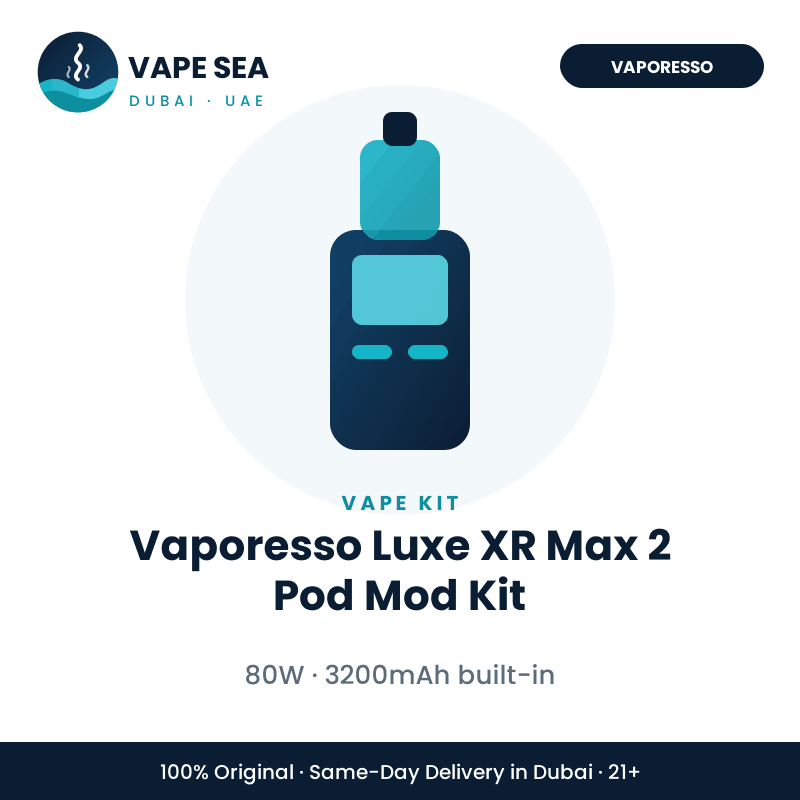 Vaporesso Luxe XR Max 2 Pod Mod Kit – Vape Sea Dubai
