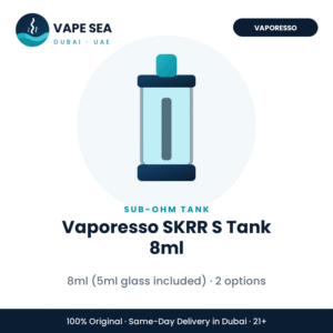 Vaporesso SKRR S Tank 8ml – Vape Sea Dubai