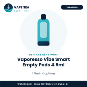 Vaporesso Vibe Smart Empty Pods 4.5ml – Vape Sea Dubai