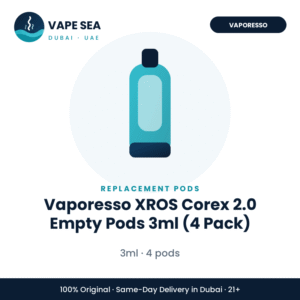 Vaporesso XROS Corex 2.0 Empty Pods 3ml (4 Pack) – Vape Sea Dubai
