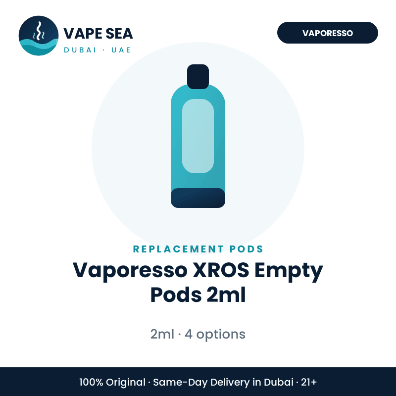 Vaporesso XROS Empty Pods 2ml – Vape Sea Dubai