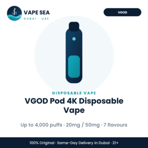 VGOD Pod 4K Disposable Vape – Vape Sea Dubai