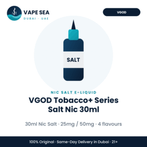 VGOD Tobacco+ Series Salt Nic 30ml – Vape Sea Dubai