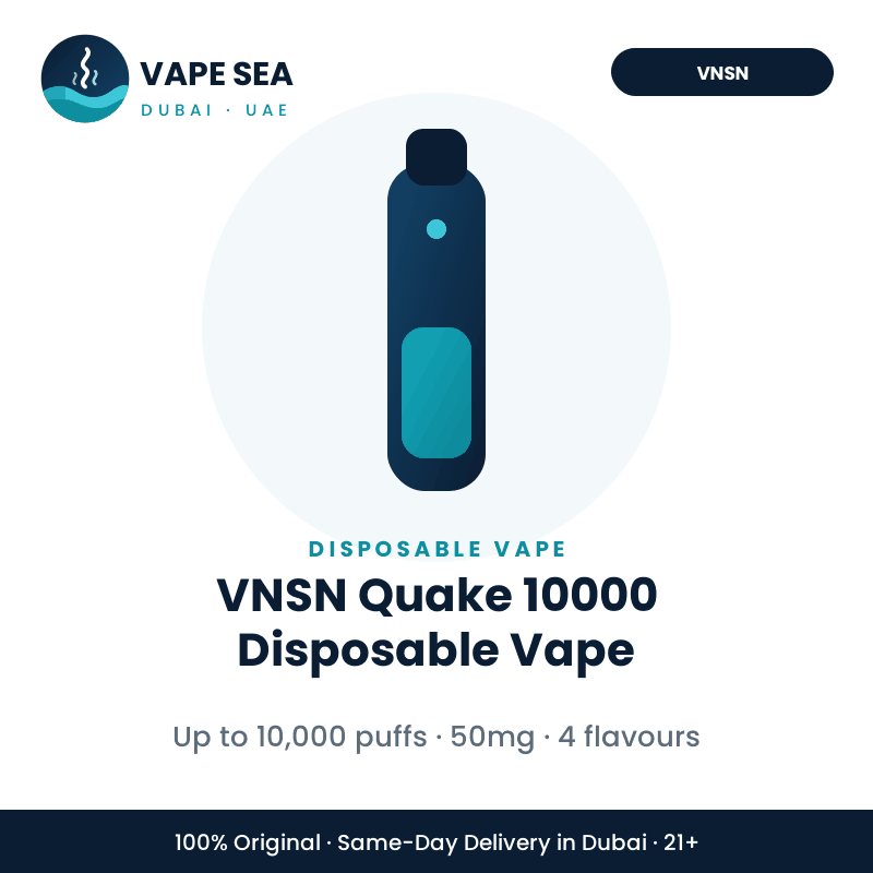 VNSN Quake 10000 Disposable Vape – Vape Sea Dubai