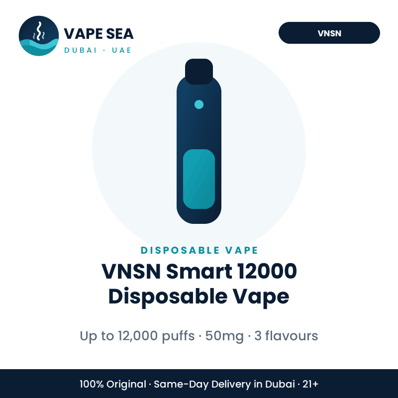 VNSN Smart 12000 Disposable Vape – Vape Sea Dubai