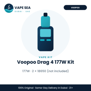 Voopoo Drag 4 177W Kit – Vape Sea Dubai