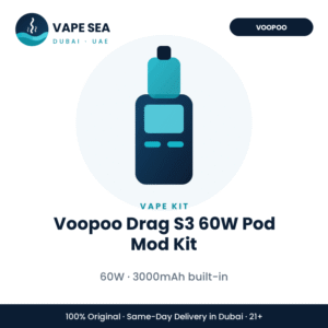 Voopoo Drag S3 60W Pod Mod Kit – Vape Sea Dubai