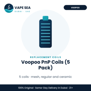 Voopoo PnP Coils (5 Pack) – Vape Sea Dubai