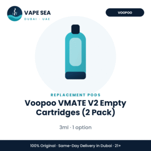Voopoo VMATE V2 Empty Cartridges (2 Pack) – Vape Sea Dubai