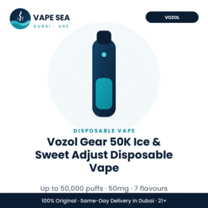 Vozol Gear 50K Ice & Sweet Adjust Disposable Vape – Vape Sea Dubai