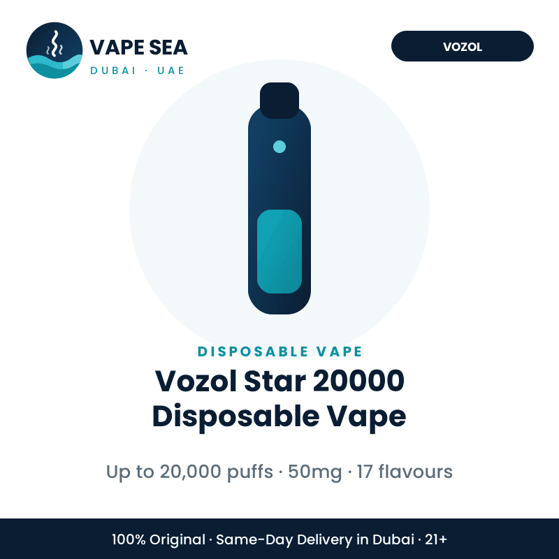 Vozol Star 20000 Disposable Vape – Vape Sea Dubai