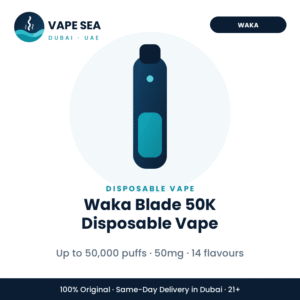 Waka Blade 50K Disposable Vape – Vape Sea Dubai