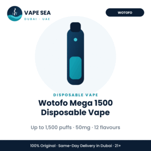 Wotofo Mega 1500 Disposable Vape – Vape Sea Dubai
