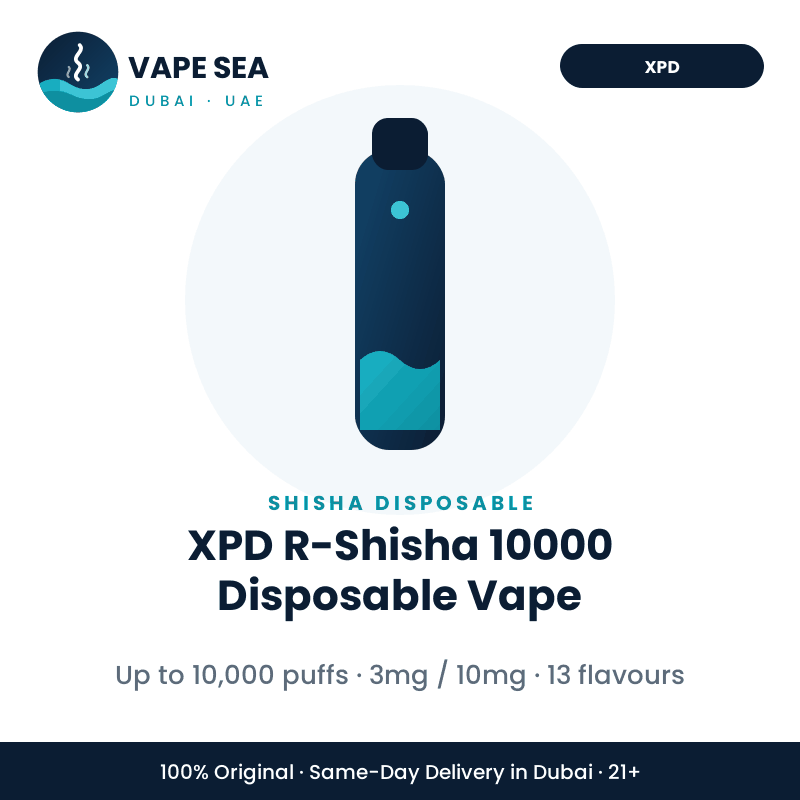 XPD R-Shisha 10000 Disposable Vape – Vape Sea Dubai