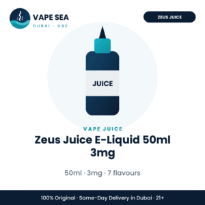 Zeus Juice E-Liquid 50ml 3mg – Vape Sea Dubai